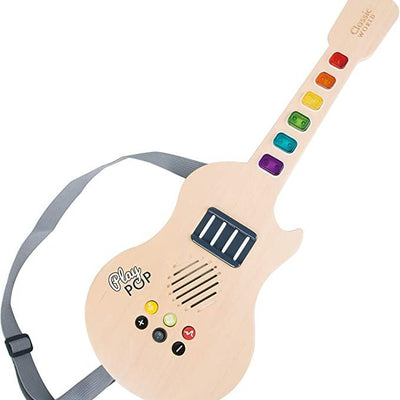 Guitarra de Madera con Sonidos Classic World