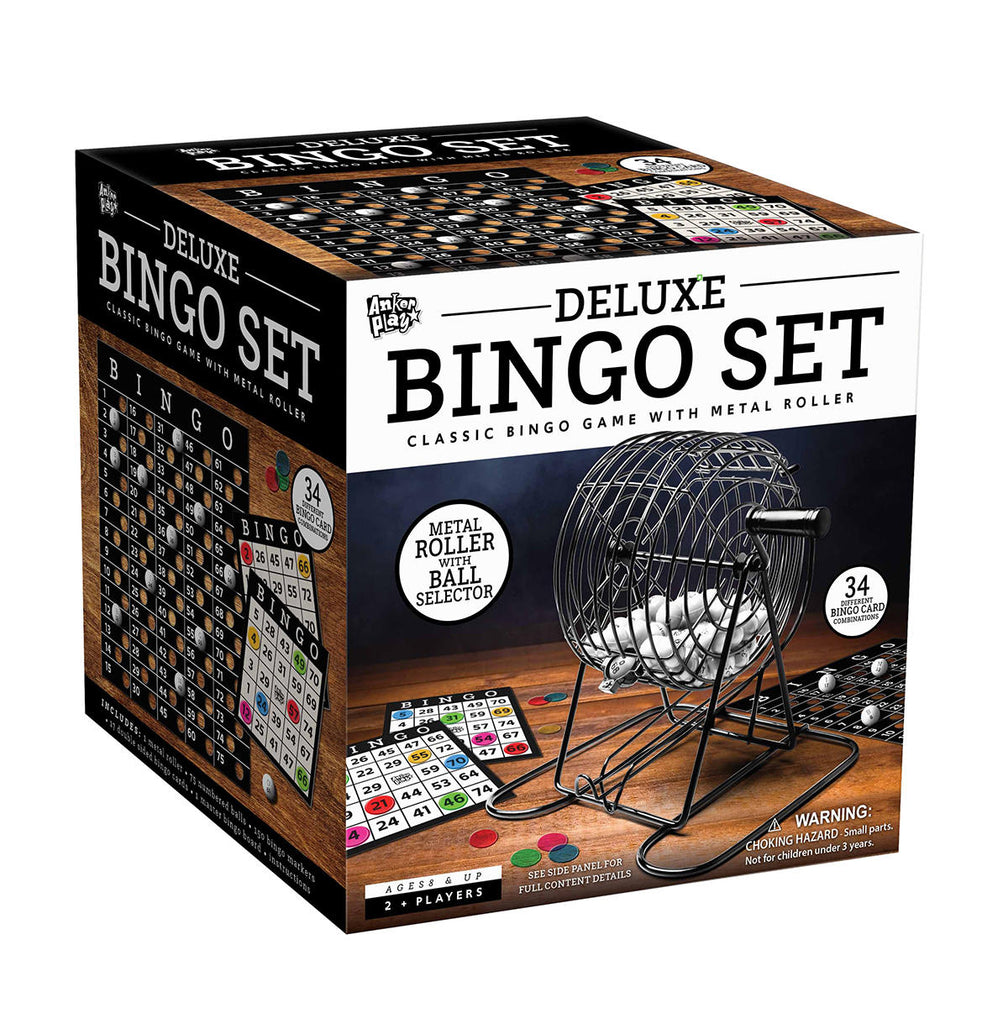 Juego Bingo Anker Set con Tómbola y Accesorios