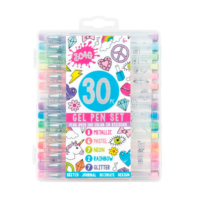 Lápices Gel Make It Real Set 30 Colores