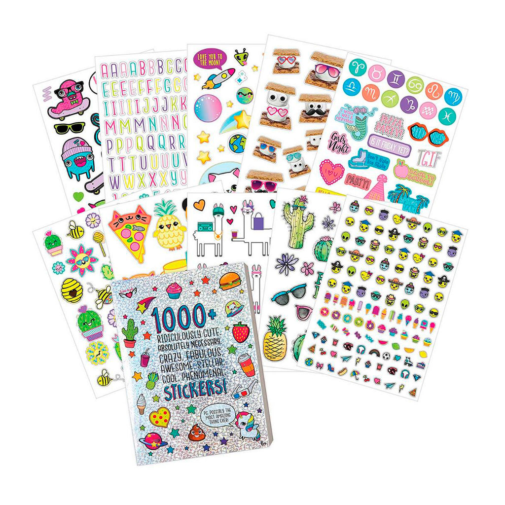 Libro con 1000 Stickers Fashion Angels