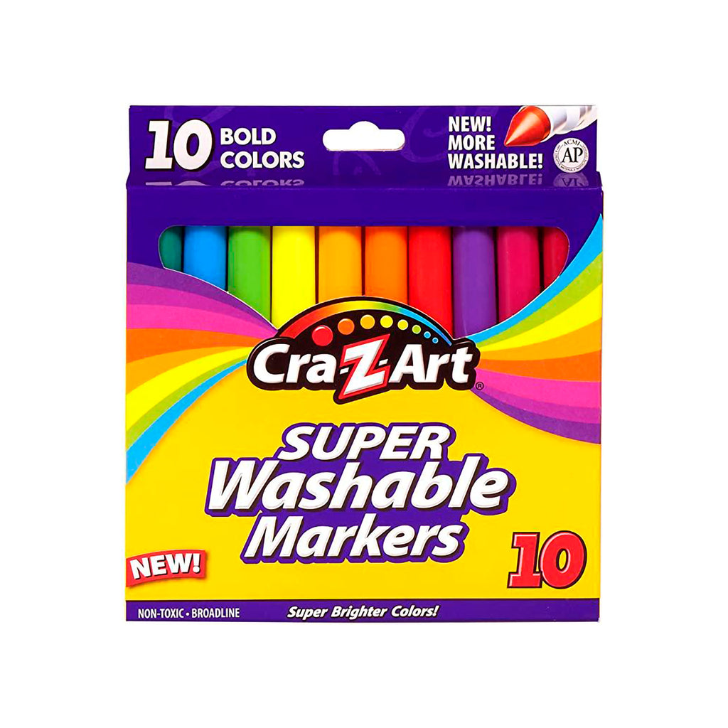 Marcadores Lavables Cra Z Art Set 10 Colores