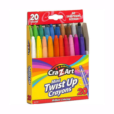 Mini Crayones Cra Z Art Twist Up Set 20 Colores