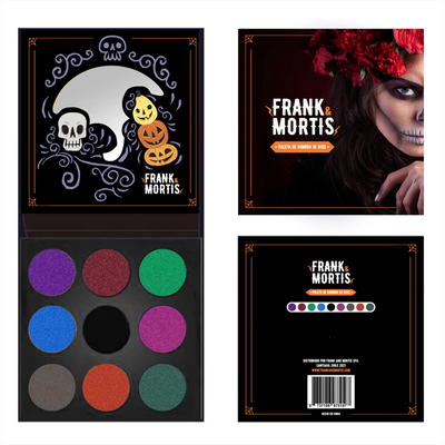 Paleta Sombra de Ojos Frank and Mortis 9 Colores