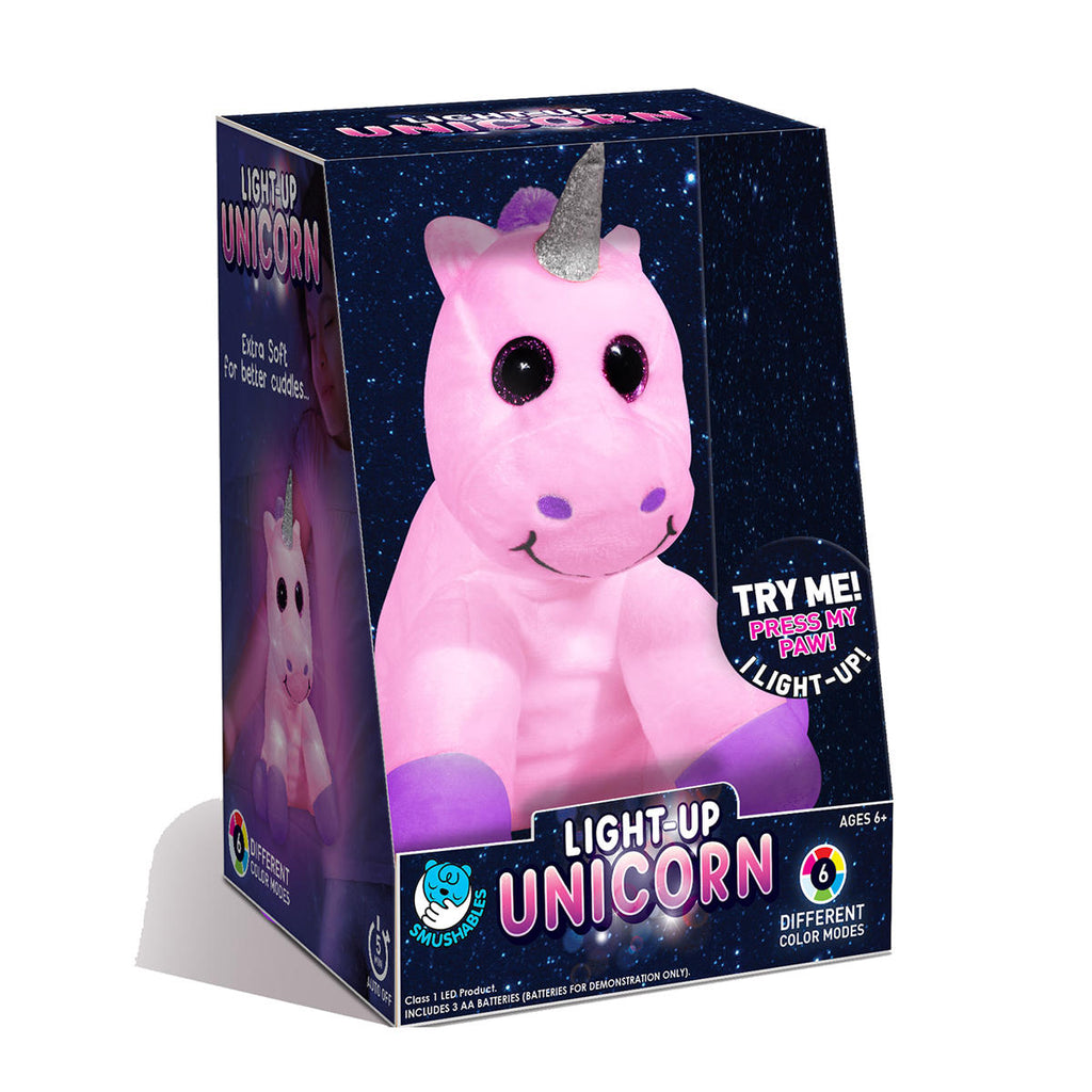 Unicornio de Peluche Luminoso Anker