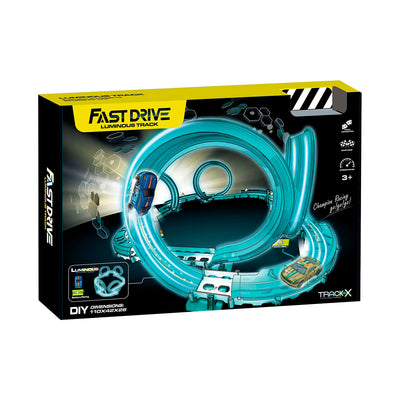 Pista de Auto Luminosa Magnetics con 4 Loops