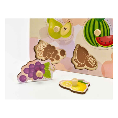 Puzzle Frutas de Madera Classic World