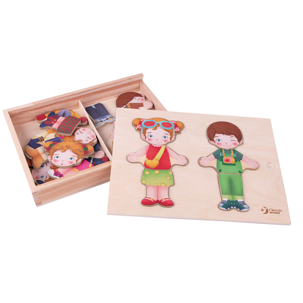 Puzzle Niños para Vestir Classic World