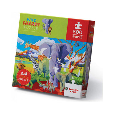 Puzzle Safari Salvaje Crocodile Creek 500 Piezas