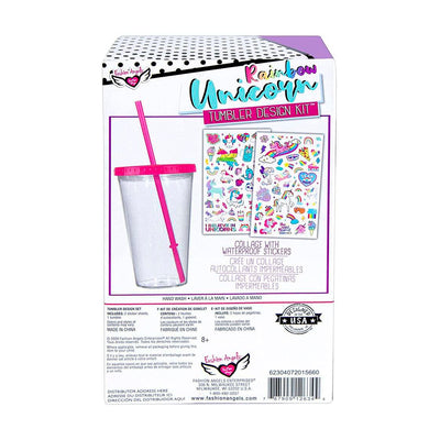 Vaso para Decorar con Stickers Fashion Angels