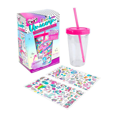 Vaso para Decorar con Stickers Fashion Angels