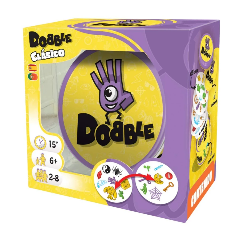 Juego Dobble Clásico - Juguetería Superkids