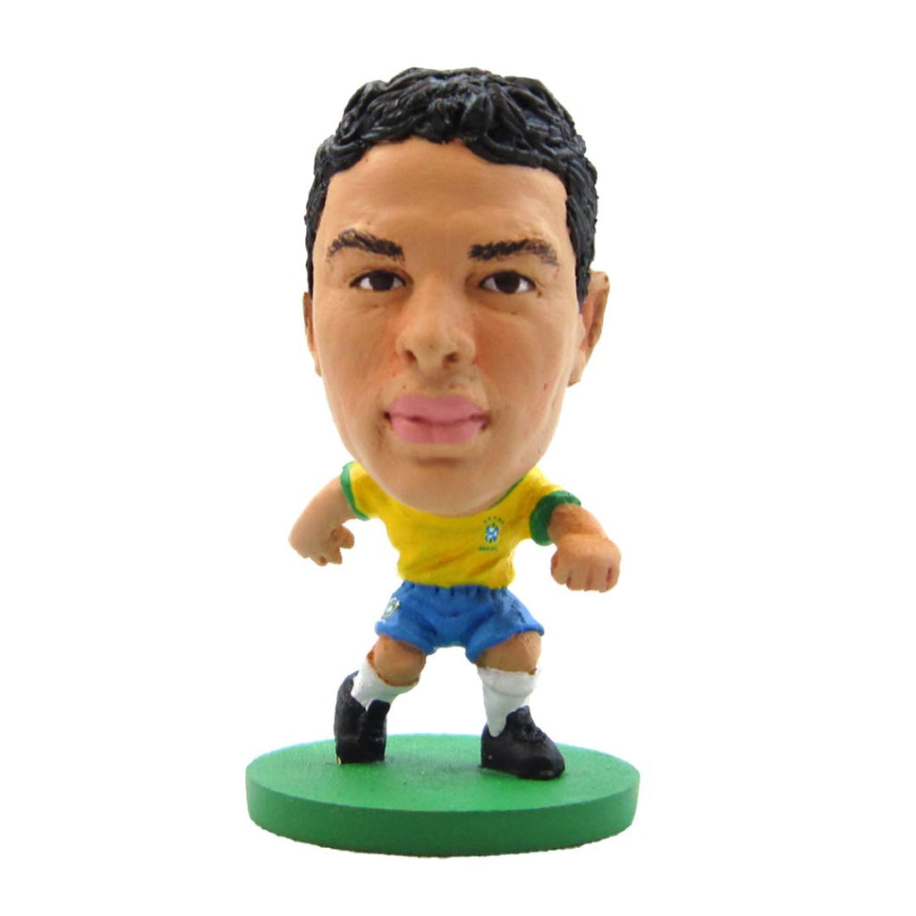 Figura futbolista coleccionable Thiago Silva - Brasil SoccerStarz