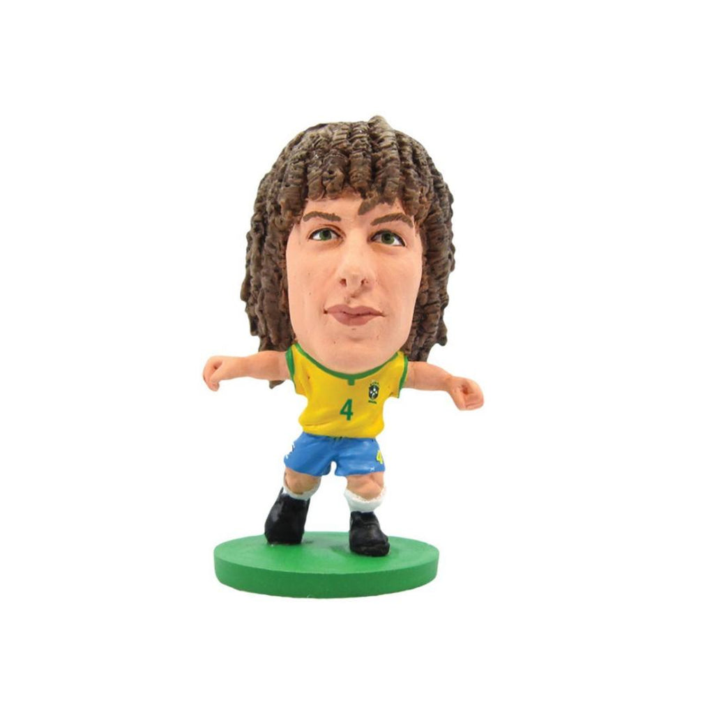 Figura futbolista coleccionable David Luiz - Brasil SoccerStarz