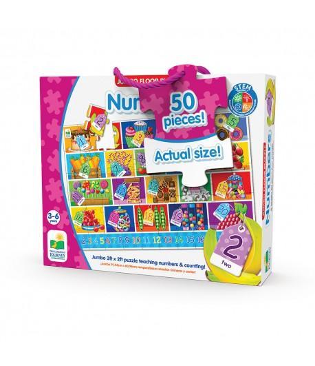 Puzzle grande 50 piezas Números The Learning Journey