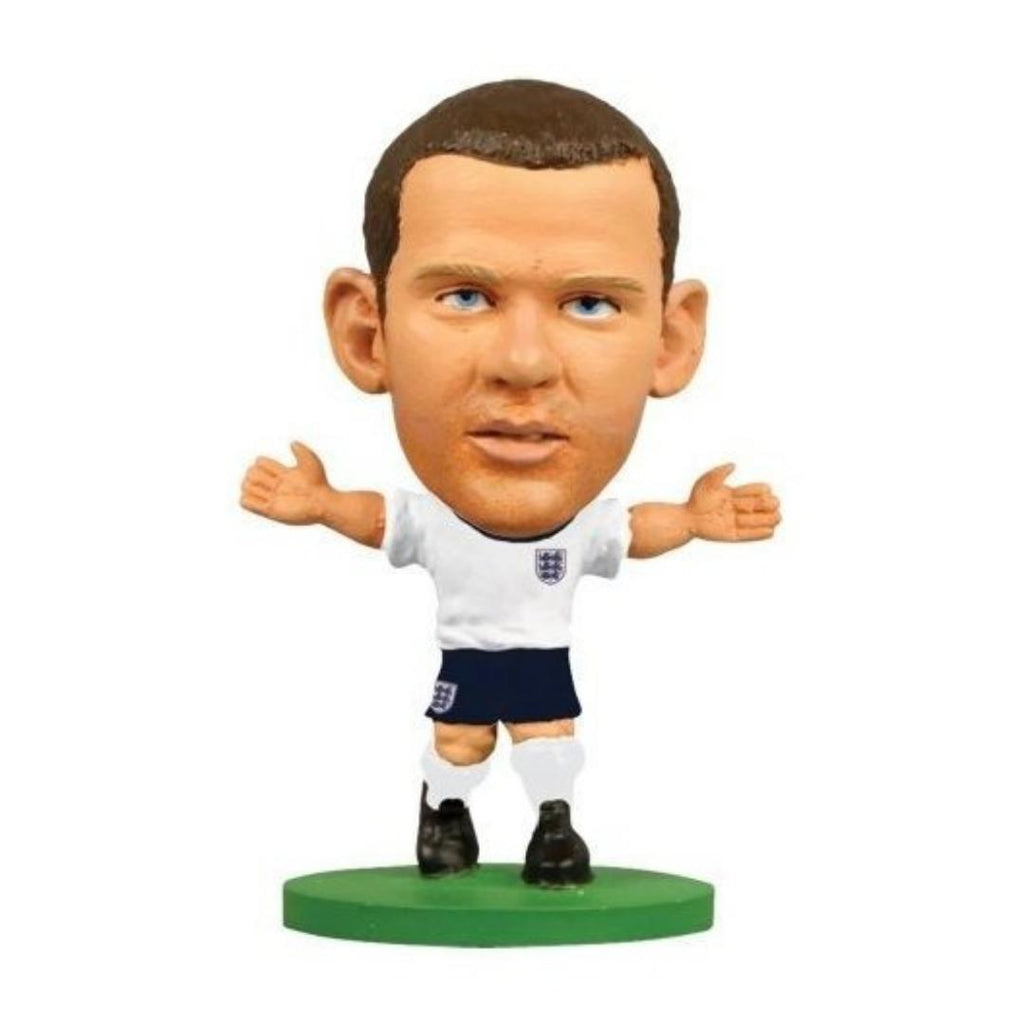 Figura futbolista coleccionable Wayne Rooney - Inglaterra SoccerStarz