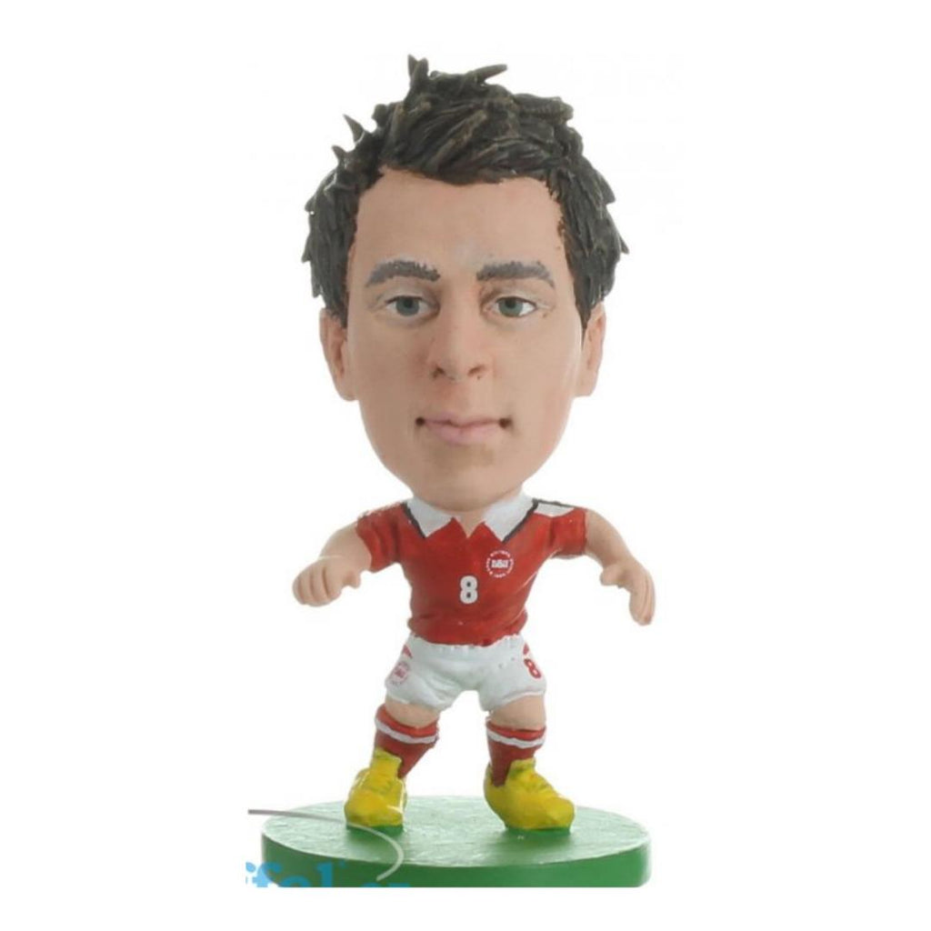 Figura futbolista coleccionable Christian Eriksen - Dinamarca SoccerStarz