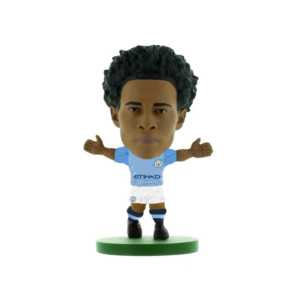 Figura futbolista coleccionable Leroy Sané - Manchester City SoccerStarz