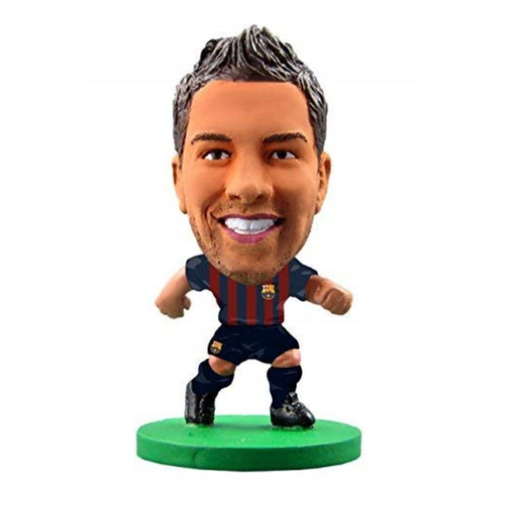 Figura futbolista coleccionable Jordi Alba - Barcelona SoccerStarz