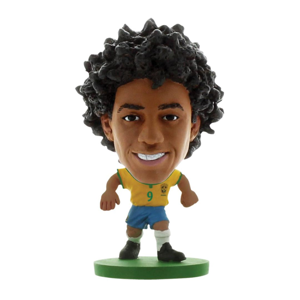 Figura futbolista coleccionable Willian - Brasil SoccerStarz