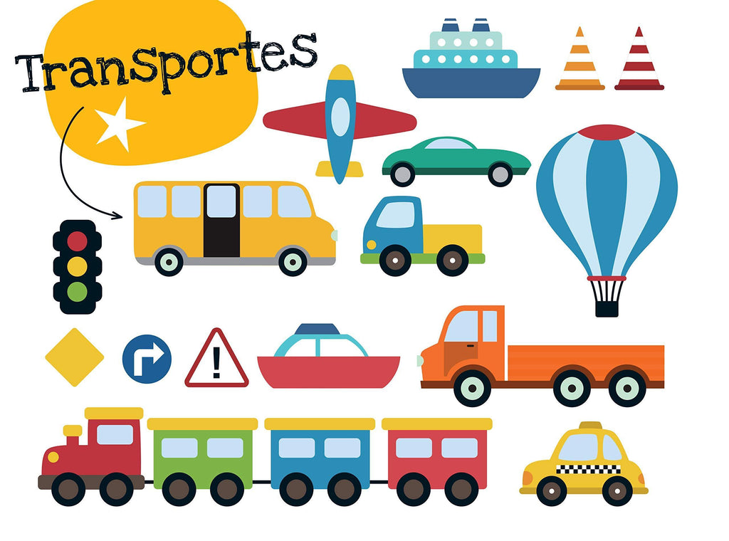Libro de Stencil Transportes