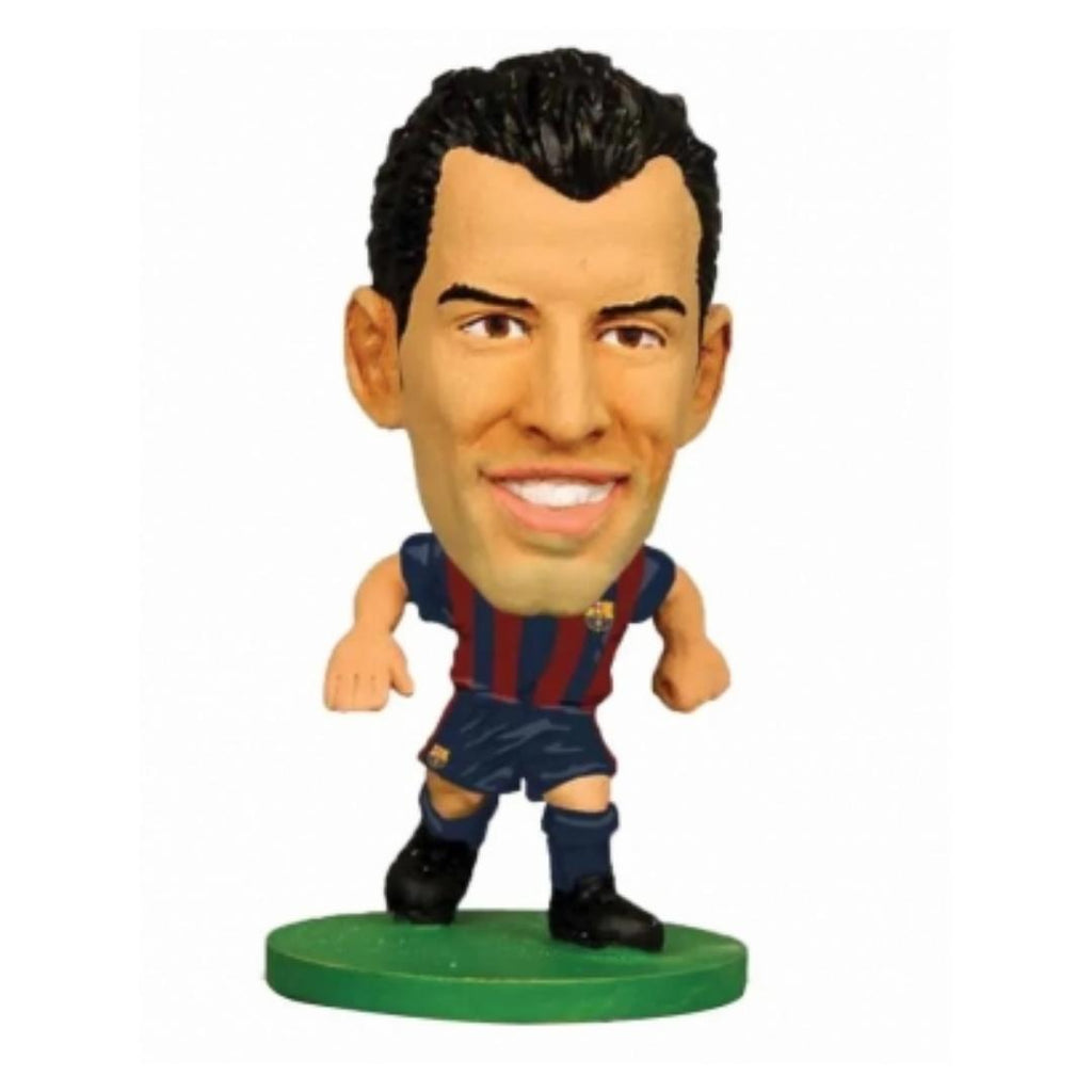 Figura futbolista coleccionable Sergio Busquets - Barcelona SoccerStarz