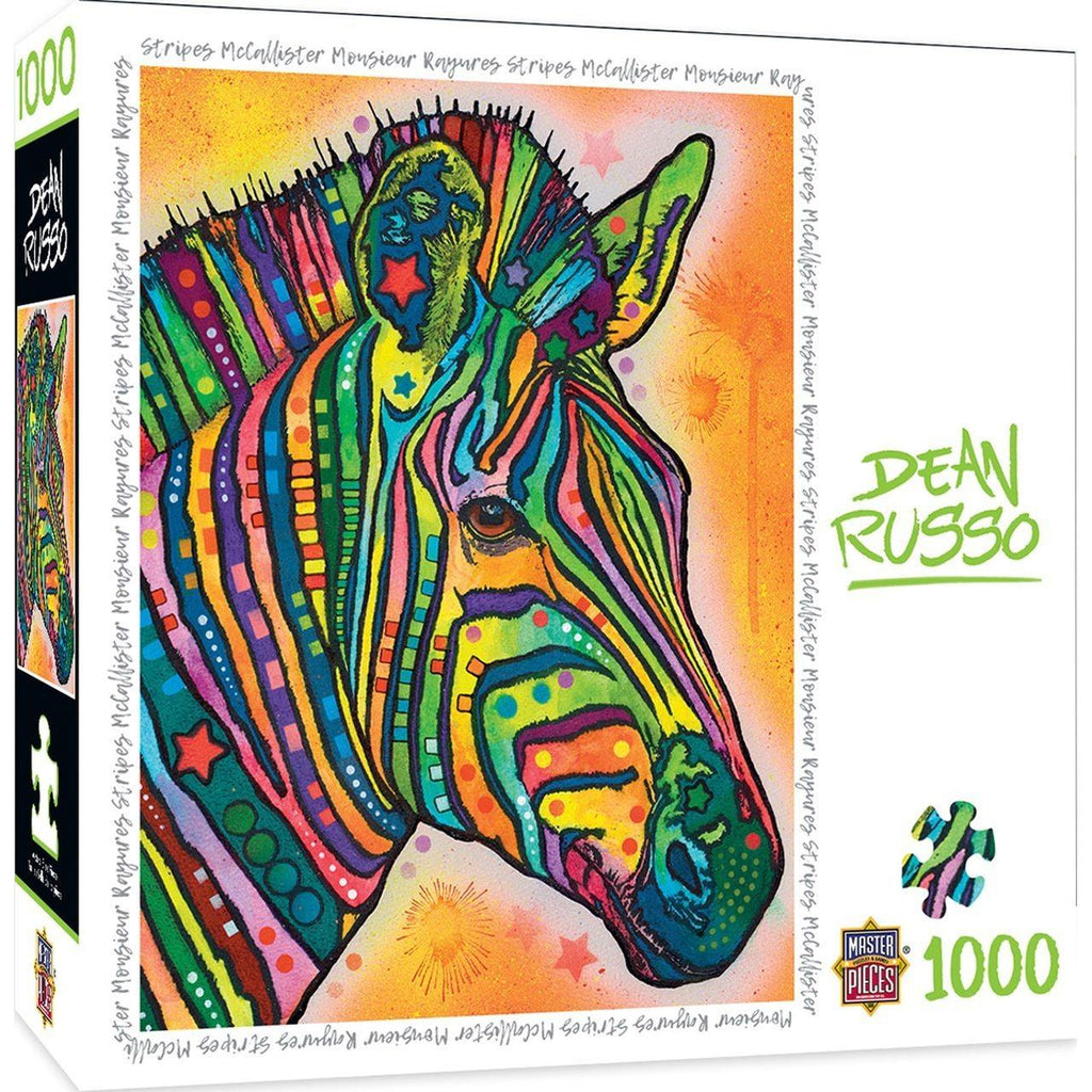 Puzzle 1000 piezas Zebra Masterpieces