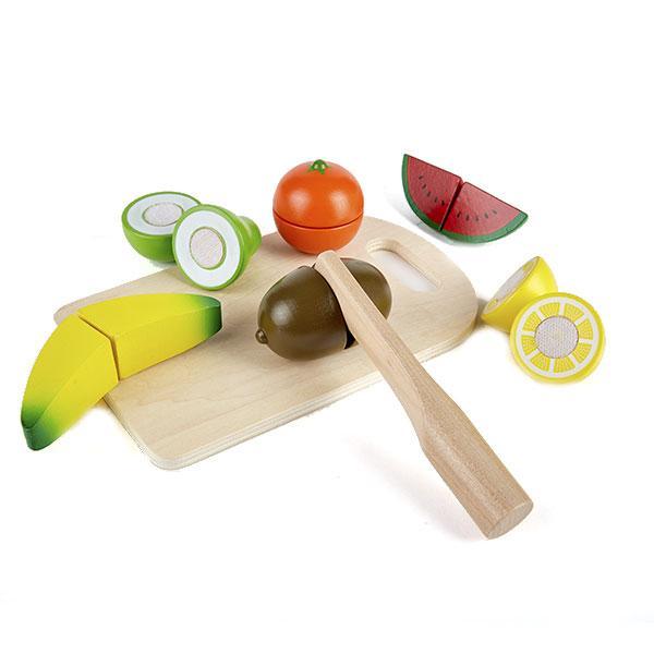 Set de frutas de madera Eurekakids