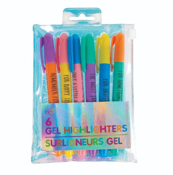 Destacadores de Gel con Aroma Fashion Angels Set 5 Colores