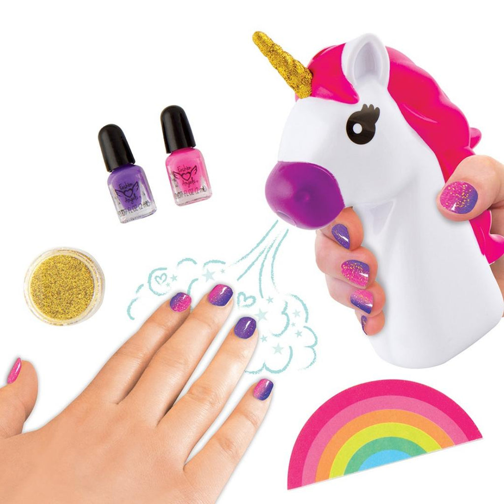 Pinta Uñas con Secador de Unicornio Fashion Angels