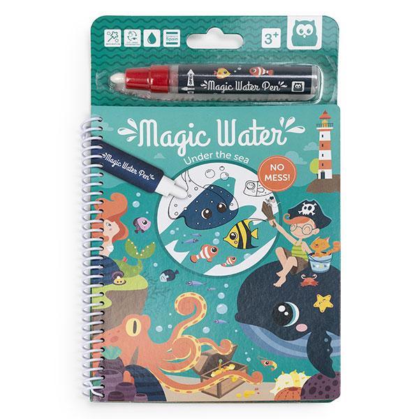 Cuaderno Magic Water Eurekakids Bajo el Mar
