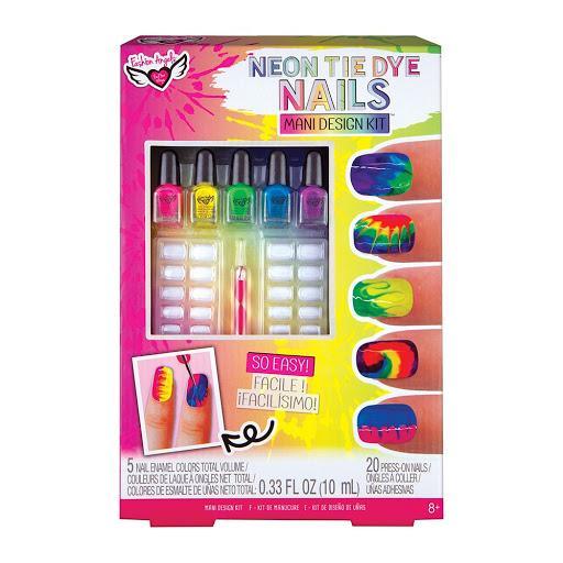 Set Pinta Uñas Tie Dye Fashion Angels