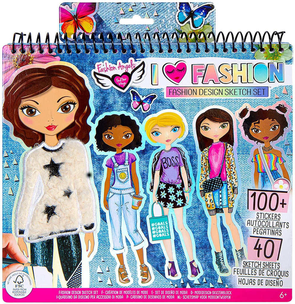 Cuaderno para Diseñar Moda Fashion Angels