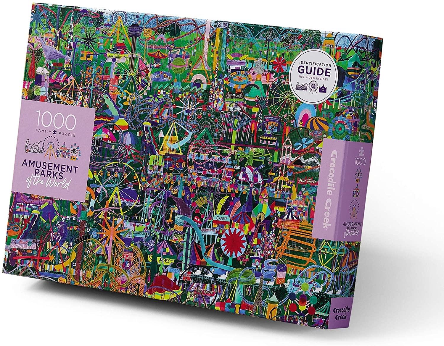 Puzzle Parque de atracciones Crocodile Creek 1000 Piezas MonkiToys Online