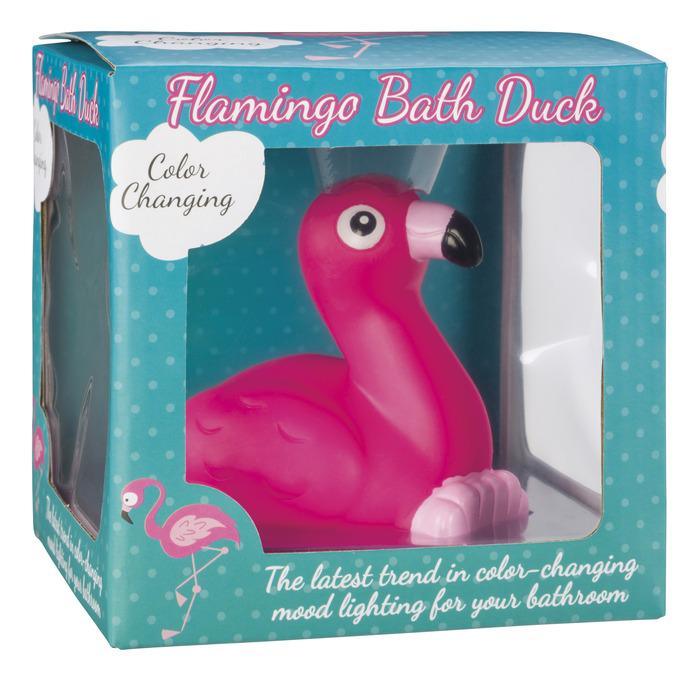Juguete para el baño con luces Flamenco Toysmith