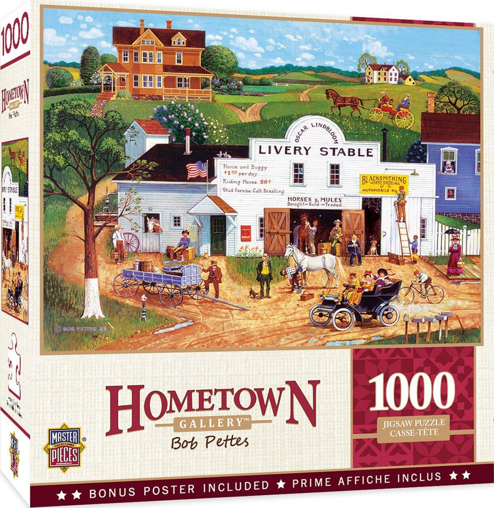 Puzzle Tiempos de cambio 1000 pcs Masterpieces