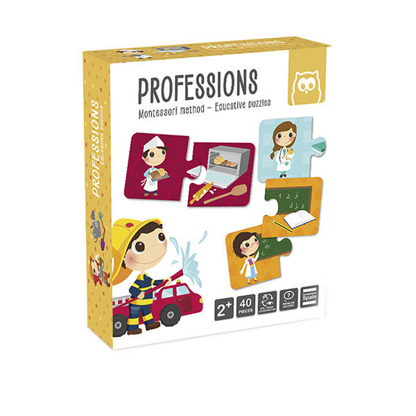 Puzzle Educativo de Profesiones Eureka