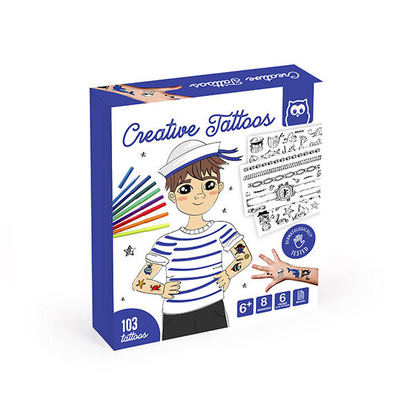 Crea tus Tatuajes Eureka Set 103 Diseños