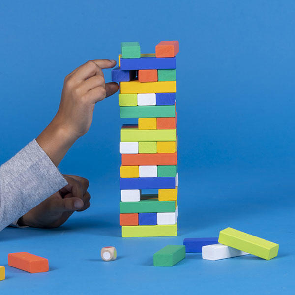 Torre de bloques Equilibrio Eurekakids